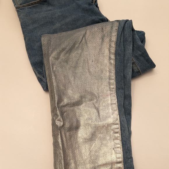 Zara jeans metalic - Picture 6 of 9